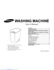 Samsung WA91F3 User Manual