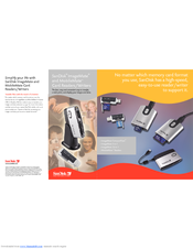 SanDisk ImageMate CompactFlash Brochure