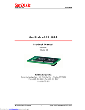 SanDisk 80-36-03353 Product Manual