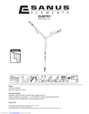 Sanus ELM701 User Manual