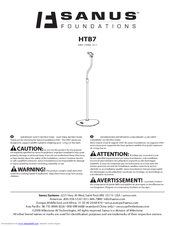 Sanus Systems HTB7 Instruction Manual