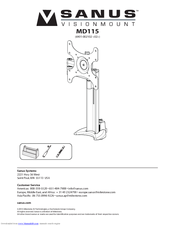 Sanus VisionMount MD115 User Manual