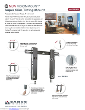 Sanus New VisionMount VMT15 Brochure & Specs