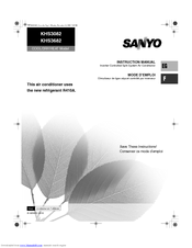 Sanyo COOL/DRY/HEAT KHS3082 Instruction Manual