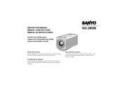 Sanyo VCC-ZM300 Instruction Manual