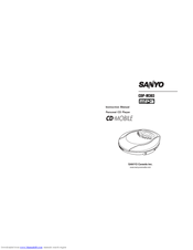 Sanyo CDP-M303 Instruction Manual