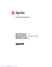 Sanyo MM-5600 User Manual