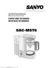 Sanyo SAC-MST6 Instruction Manual