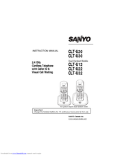 Sanyo CLT-U12 Instruction Manual