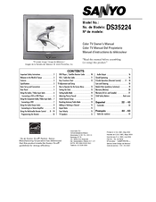 Sanyo DS35224 Owner's Manual