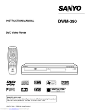 Sanyo DWM-390 Instruction Manual