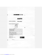 Sanyo 2050C - Standard Cassette Recorder User Manual