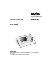Sanyo VSP-9000 Instruction Manual