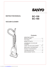 Sanyo SC-150 Instruction Manual