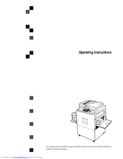 Standard 3360DNP Operating Instructions Manual