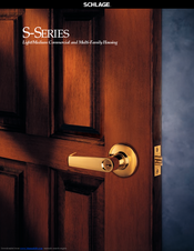 Schlage Door Locks Brochure & Specs