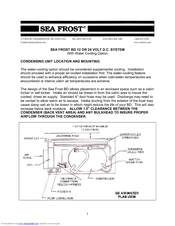 Sea Frost 372 ROUTE Instruction Manual