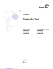 Seagate ST3450857SS - Cheetah 450 GB Hard Drive Product Manual