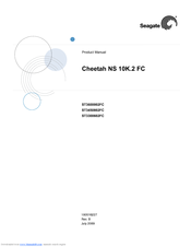 Seagate CHEETAH NS 10K.2 FC ST3300602FC Product Manual