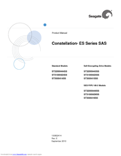 Seagate CONSTELLATION ES ST31000424SS Product Manual