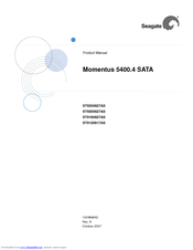 Seagate Momentus 5400.4 ST9250827AS Product Manual