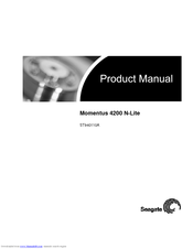 Seagate Momentus 4200 N-Lite ST940110A Product Manual