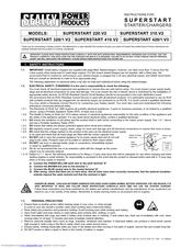 Sealey SUPERSTART 220.V2 User Manual