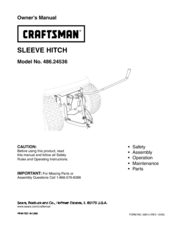 Sears Craftsman 486.24536 Owner's Manual