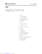 Laser Performance VAGO Rigging Manual