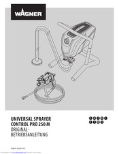 Wagner CONTROL PRO 250 M Manuals 