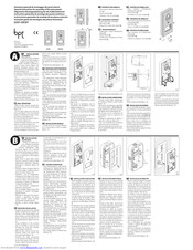 Bpt LC/01 General Instructions