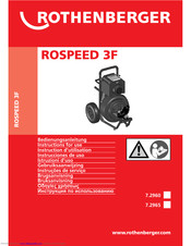 Rothenberger Rospeed 3F Instructions For Use Manual