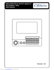 Offshore NMEA2000 RELAY OUTPUT MODULE 8 User Manual