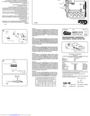 Calix M5S 513 Assembly Instructions