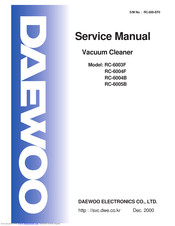 DAEWOO ELECTRONICS RC-6004B Service Manual