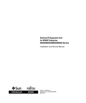 Oracle Sun SPARC Enterprise M8000 Installation And Service Manual