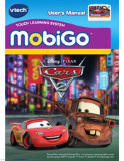 VTech MobiGo Disney Pixar Cars 2 User Manual