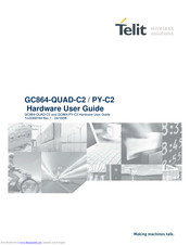 Telit Wireless Solutions GC864-PY-C2 Hardware User's Manual