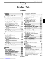 Suzuki Grand Vitara Service Manual