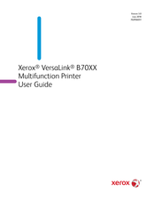 Xerox VersaLink B70 Series User Manual