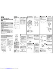Fujitsu AUY18FBAB Installation Instruction Sheet