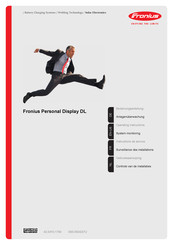 Fronius Personal Display DL Operating Instructions Manual