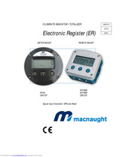 Macnaught ER-RMP Operation Manual