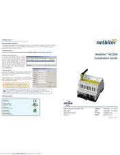 Netbiter WS200 Installation Manual