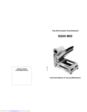 Sirman SIGIX M20 Instruction Manual For Use And Maintenance