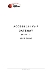 Telco Systems AC-211 User Manual