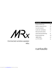 RuarkAudio MRx User Manual