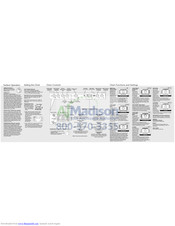 Viking VDSC530T-4B Quick Reference Manual