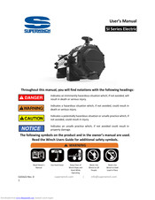 Superwinch SI Series Electric User Manual