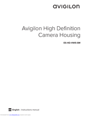 Avigilon ES-HD-HWS-SM Instruction Manual